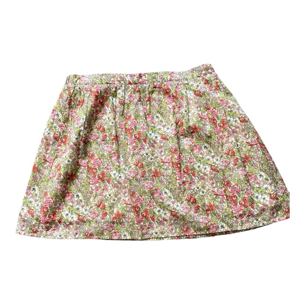 Daniel Cremieux Floral Mini Skirt in Pink, Green, White very comfortable